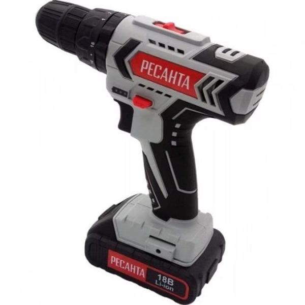 Шуруповерт аккумуляторный Ресанта ДА-18-2ЛК-У