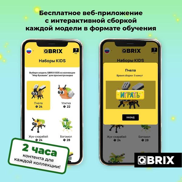 Конструктор QBRIX Мир букашек