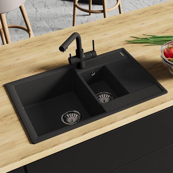 Мойка кухонная Lemark RAMZA 760 Gray