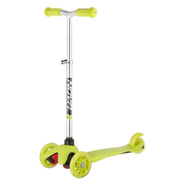 Самокат Novatrack Disco-kids Basic лимонный