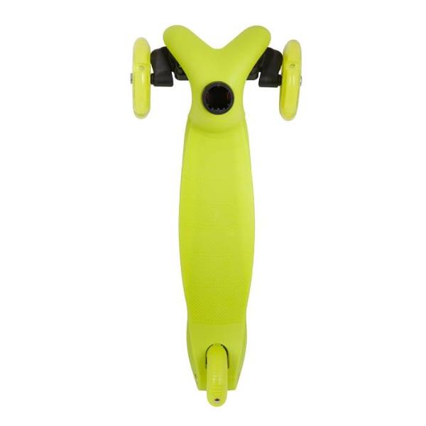 Самокат Novatrack Disco-kids Basic лимонный