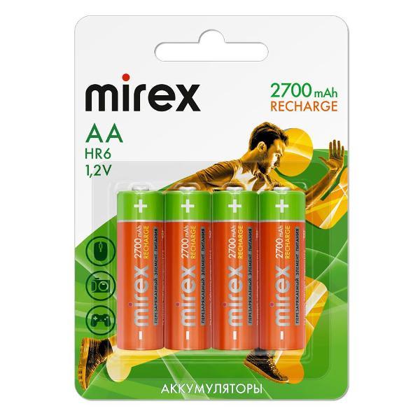 Аккумулятор Mirex HR6 2700