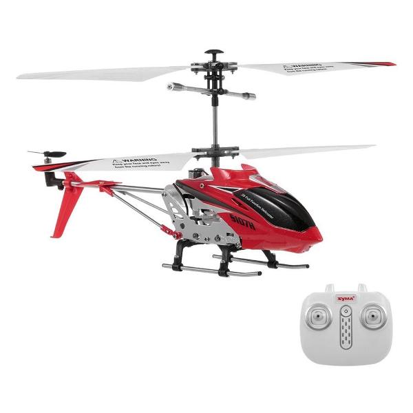 Вертолет радиоуправляемый Syma красный S107H