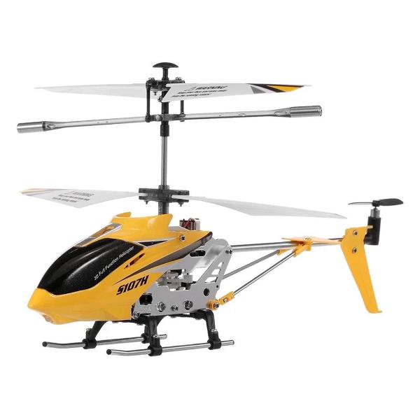 Вертолет радиоуправляемый Syma желтый S107H