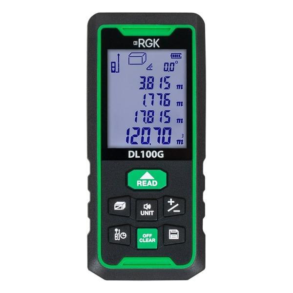 Лазерный дальномер RGK DL100G с поверкой