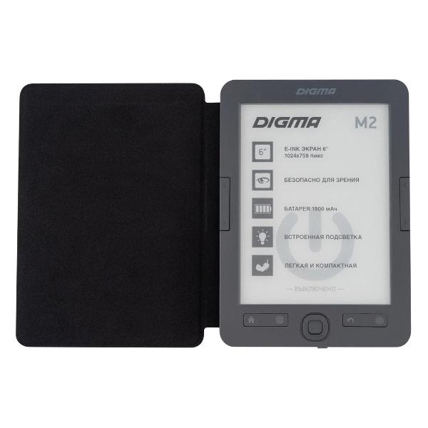 Электронная книга Digma M2 темно-серый