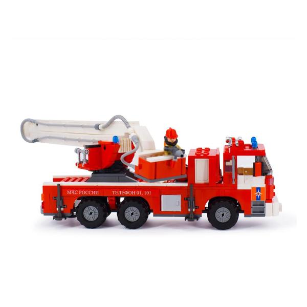 Конструктор детский Регион-Сервис Пожарный автомобиль-подъемник
