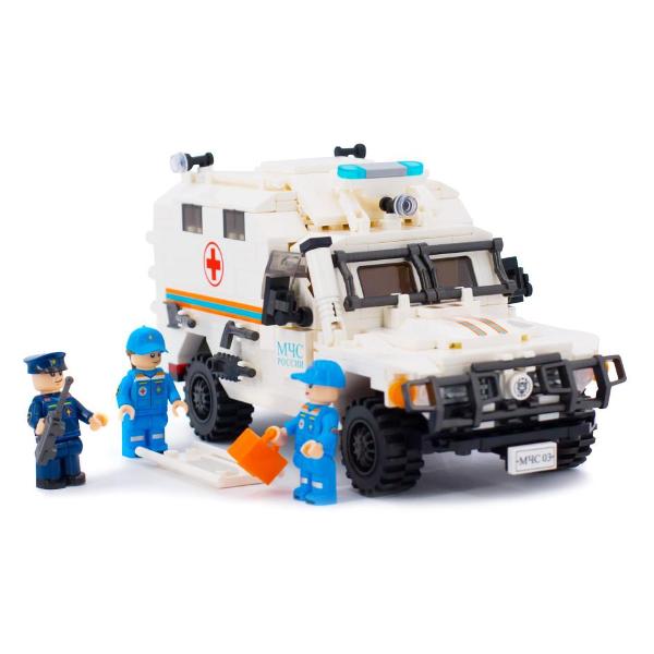 Конструктор детский Регион-Сервис Тигр Айболит (484 детали)