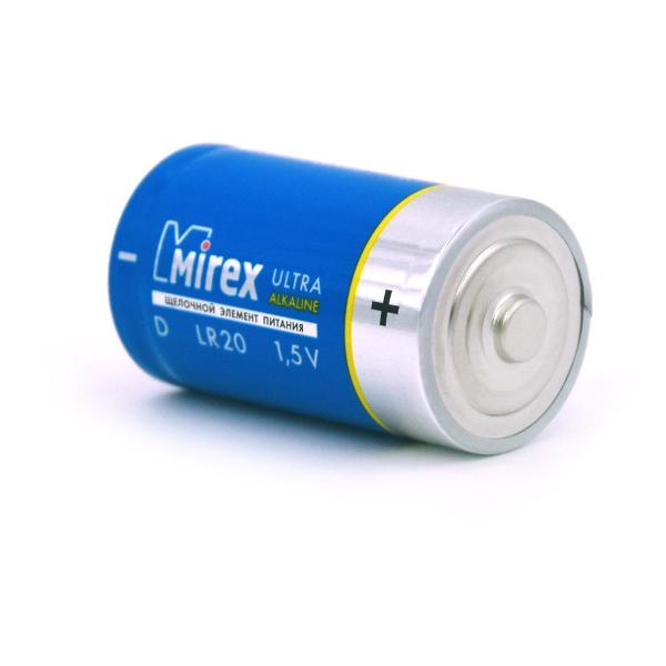 Аккумулятор Mirex LR20 shrink