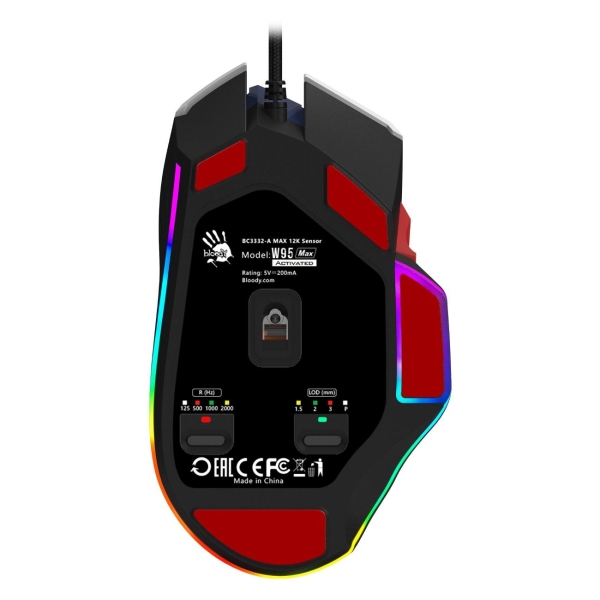 Игровая мышь A4Tech MAX SPORTS W95