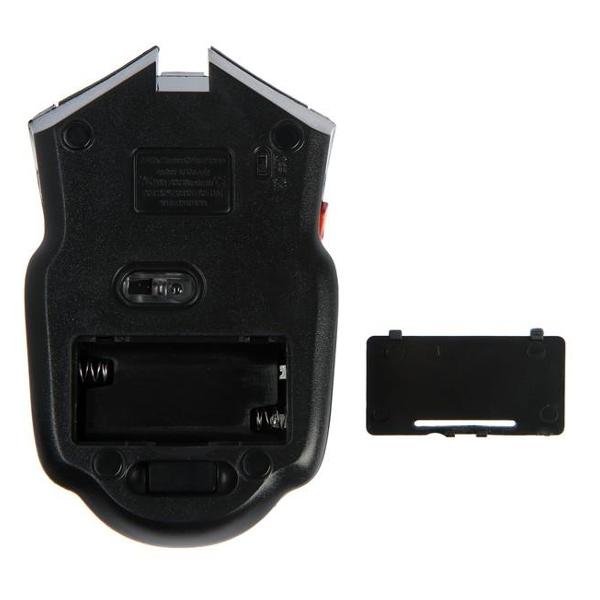 Мышь беспроводная Luazon Home MB-2.6 Black Gray