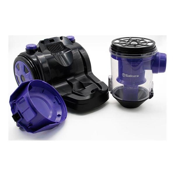 Пылесос с контейнером для пыли Sakura SA-8312BP фиолетовый