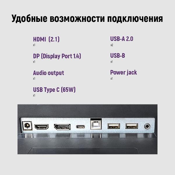 Монитор Irbis NobleView 32" IPS черный