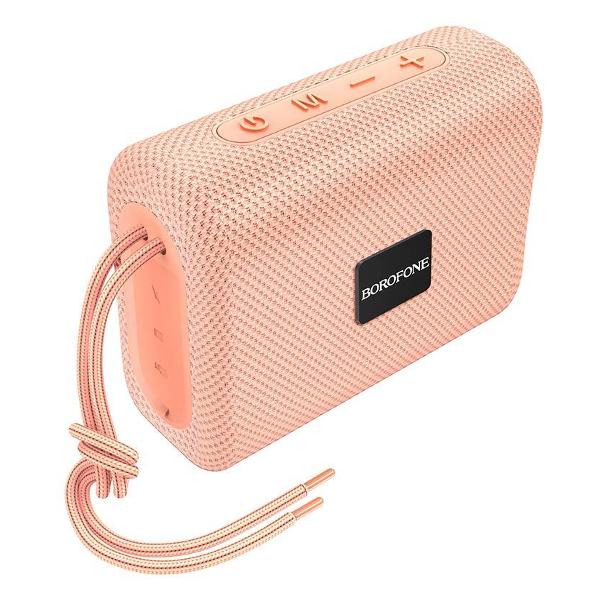 Беспроводная акустика Borofone BR18 Pink фото
