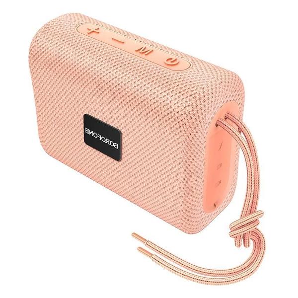 Беспроводная акустика Borofone BR18 Pink