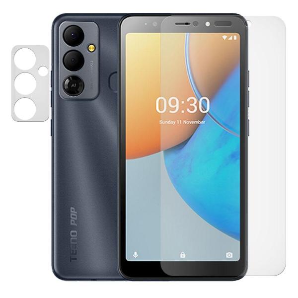 Защитное стекло Krutoff для Tecno POP 6 Go