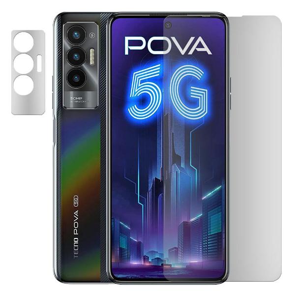 Защитное стекло Krutoff для Tecno Pova 5G фото