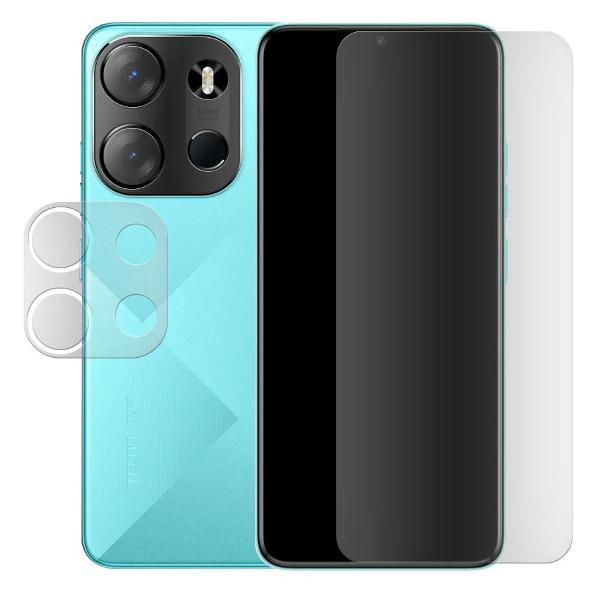 Защитное стекло Krutoff для Tecno POP 7 Pro фото