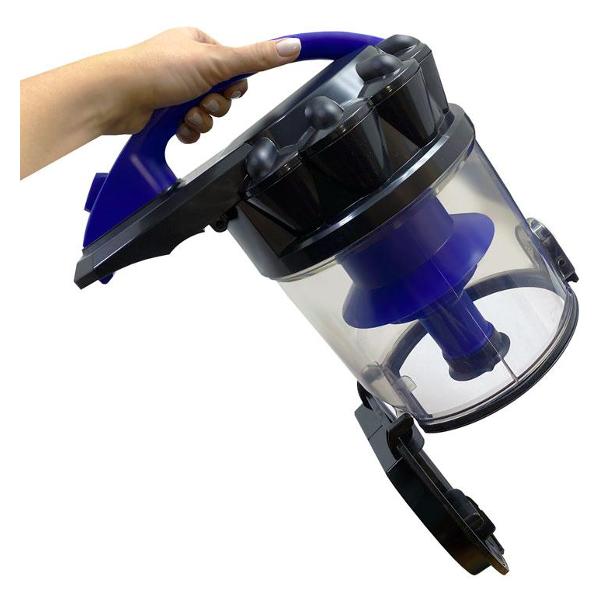 Пылесос с контейнером для пыли Ginzzu VS435 синий