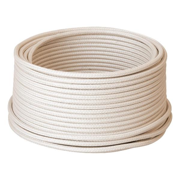 Кабель телевизионный Retro Electro 20м слоновая кость