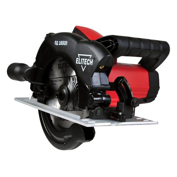 Электропила циркулярная Elitech ПД 1600Л
