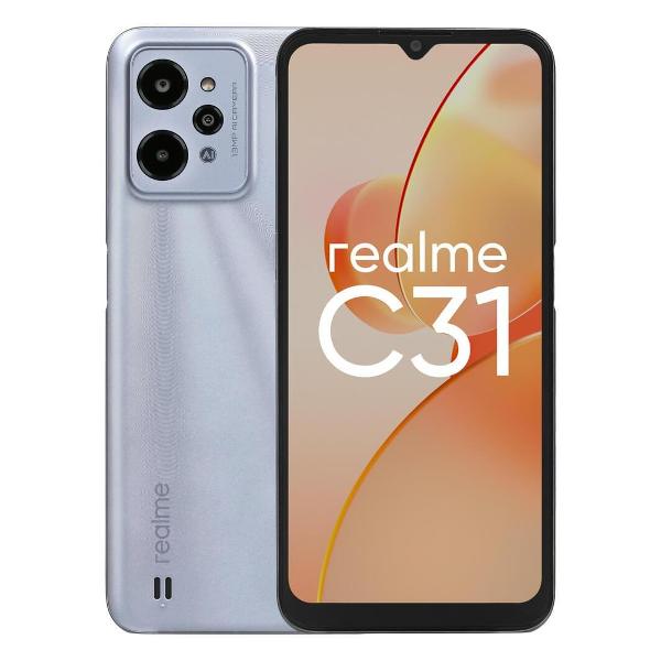 Смартфон realme C31 4/64GB светло-серебристый