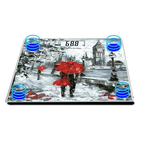 Весы напольные Zigmund & Shtain Health-Profi ZS-136