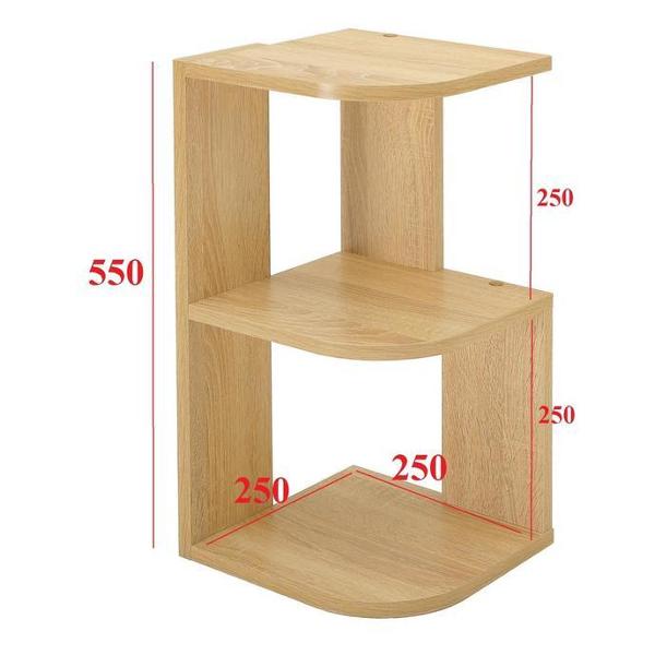 Полка книжная Клик Мебель Лео №3