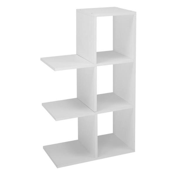 Полка книжная Клик Мебель Вайт №2