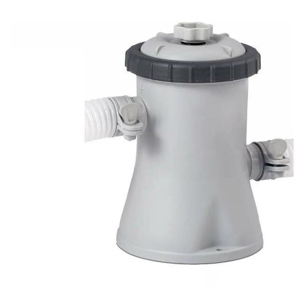 Бассейн надувной Intex 26702 серый