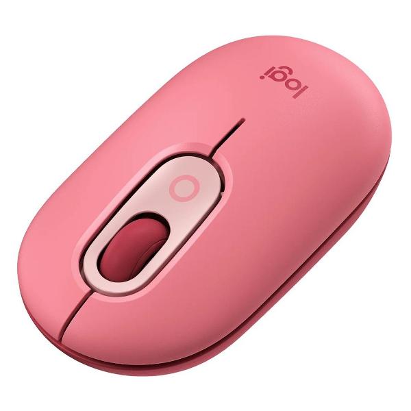 Мышь беспроводная Logitech Pop розовый