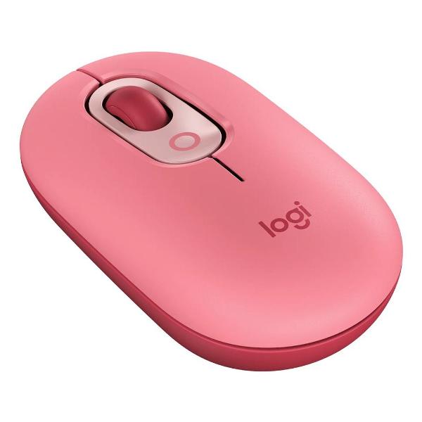 Мышь беспроводная Logitech Pop розовый