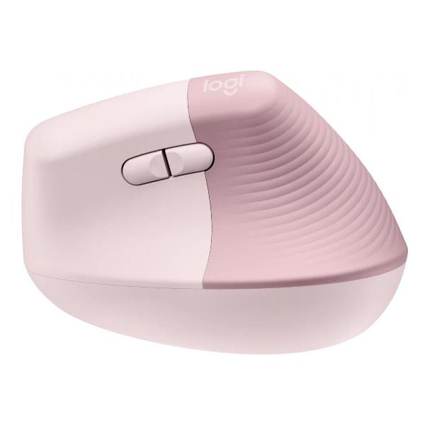 Мышь беспроводная Logitech Lift Ergonomic Pink