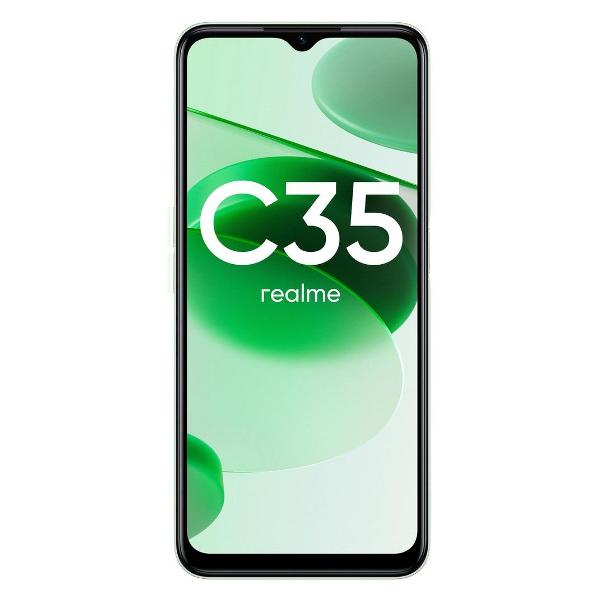 Смартфон realme C35 4/64 ГБ зеленый