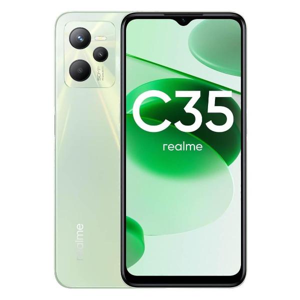 Смартфон realme C35 4/64 ГБ зеленый
