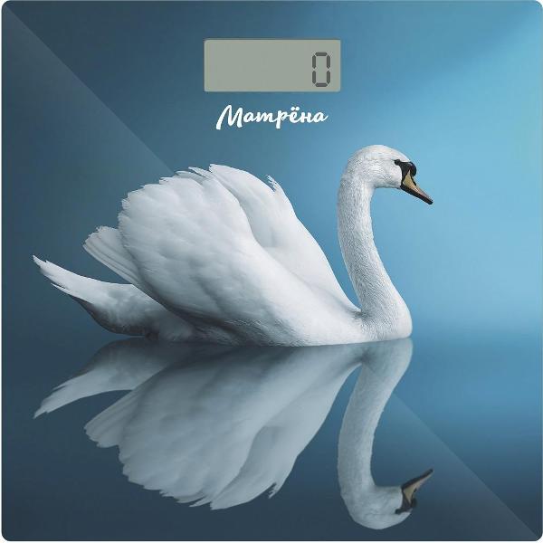 Весы напольные Матрена МА-090 голубые