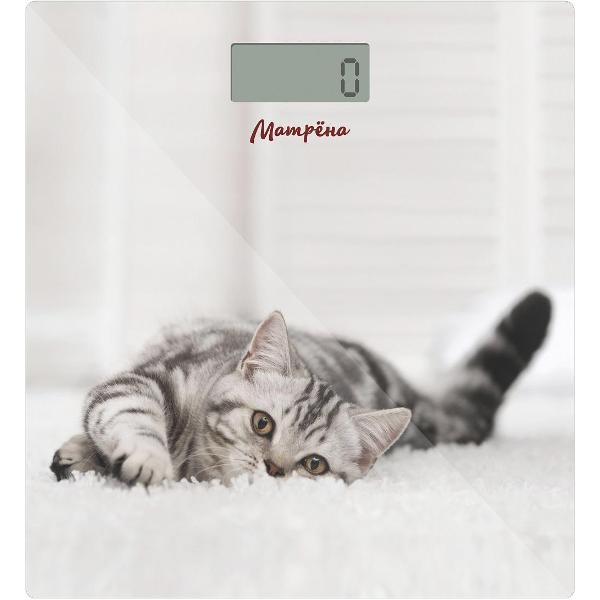 Весы напольные Матрена МА-090 серые