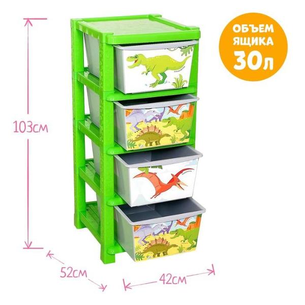 Комод детский Соломон Дино 5364560