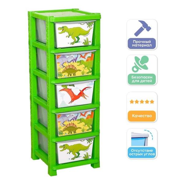 Комод детский Соломон Дино 5364559