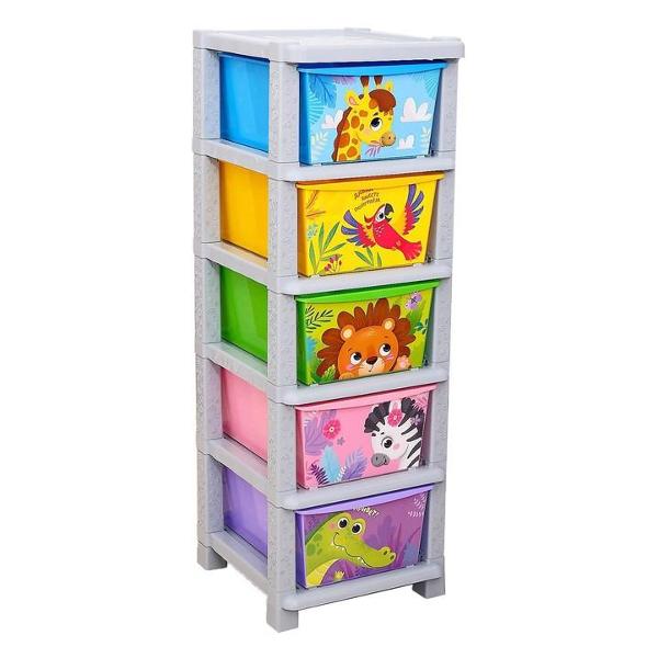 Комод детский Соломон Веселый зоопарк 4758970