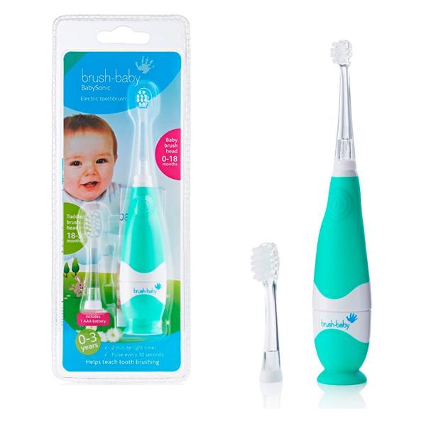 Электрическая зубная щетка Brush-Baby BabySonic Turquoise