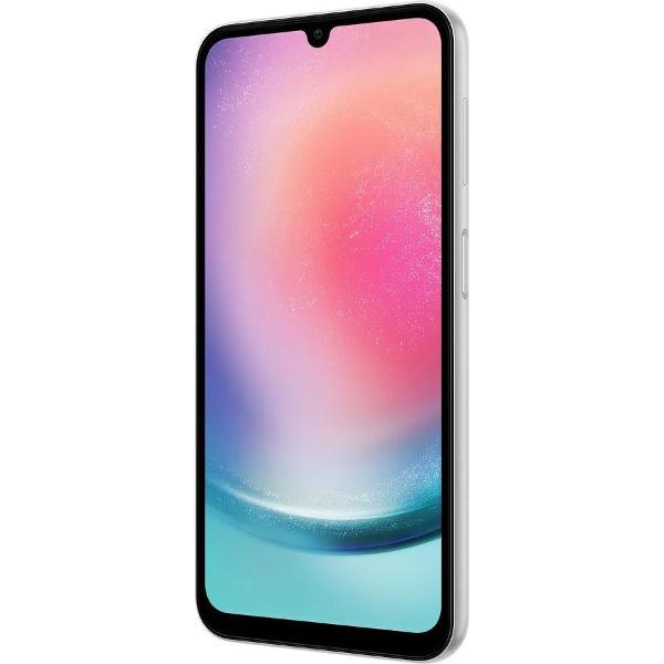 Смартфон Samsung Galaxy A24 6/128 ГБ серебристый