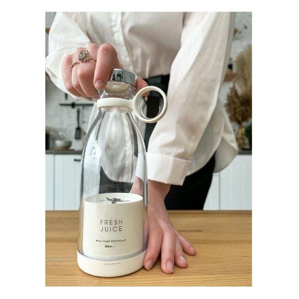 Портативный блендер FRESH JUICE s1253 белый