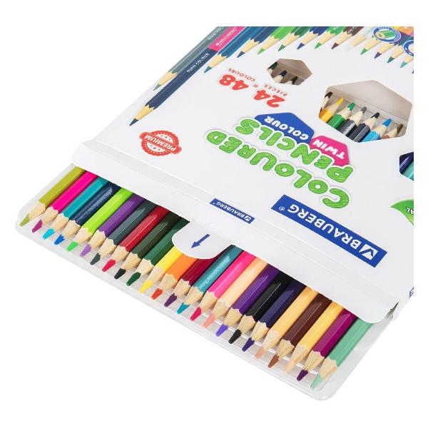 Карандаши Brauberg 48 цветов 181875