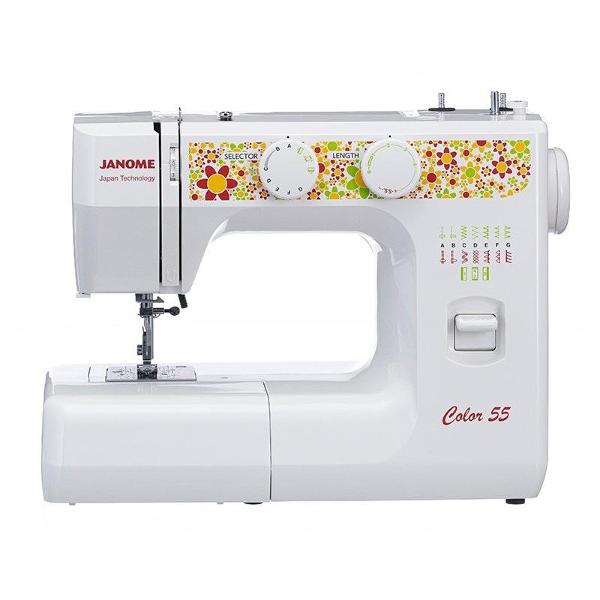 Швейная машина Janome Color 55 белая фото