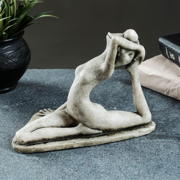 Фигура для сада Хорошие сувениры Лягушка йог на шпагате