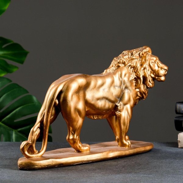 Фигура для сада Хорошие сувениры Лев идущий