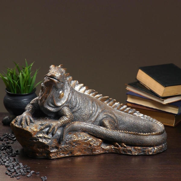 Фигура для сада Хорошие сувениры Игуана