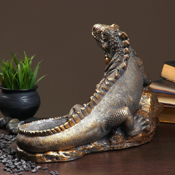 Фигура для сада Хорошие сувениры Игуана