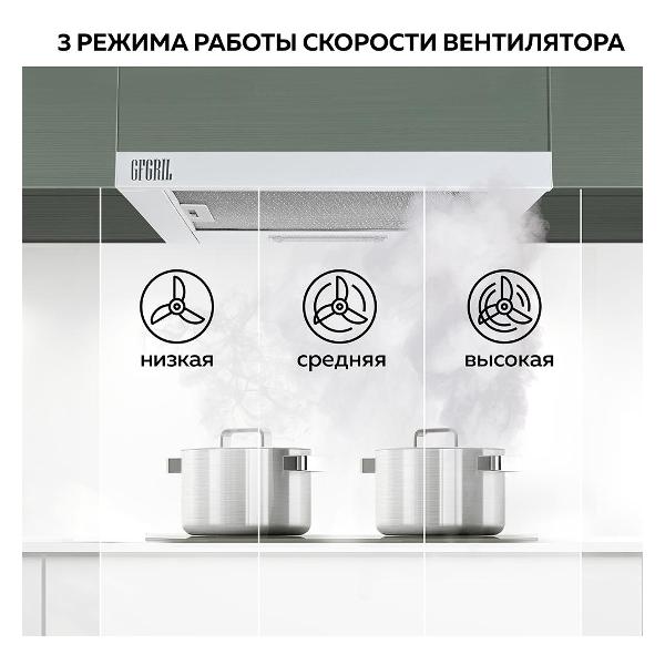 Вытяжка GFGRIL GF-HD100TW
